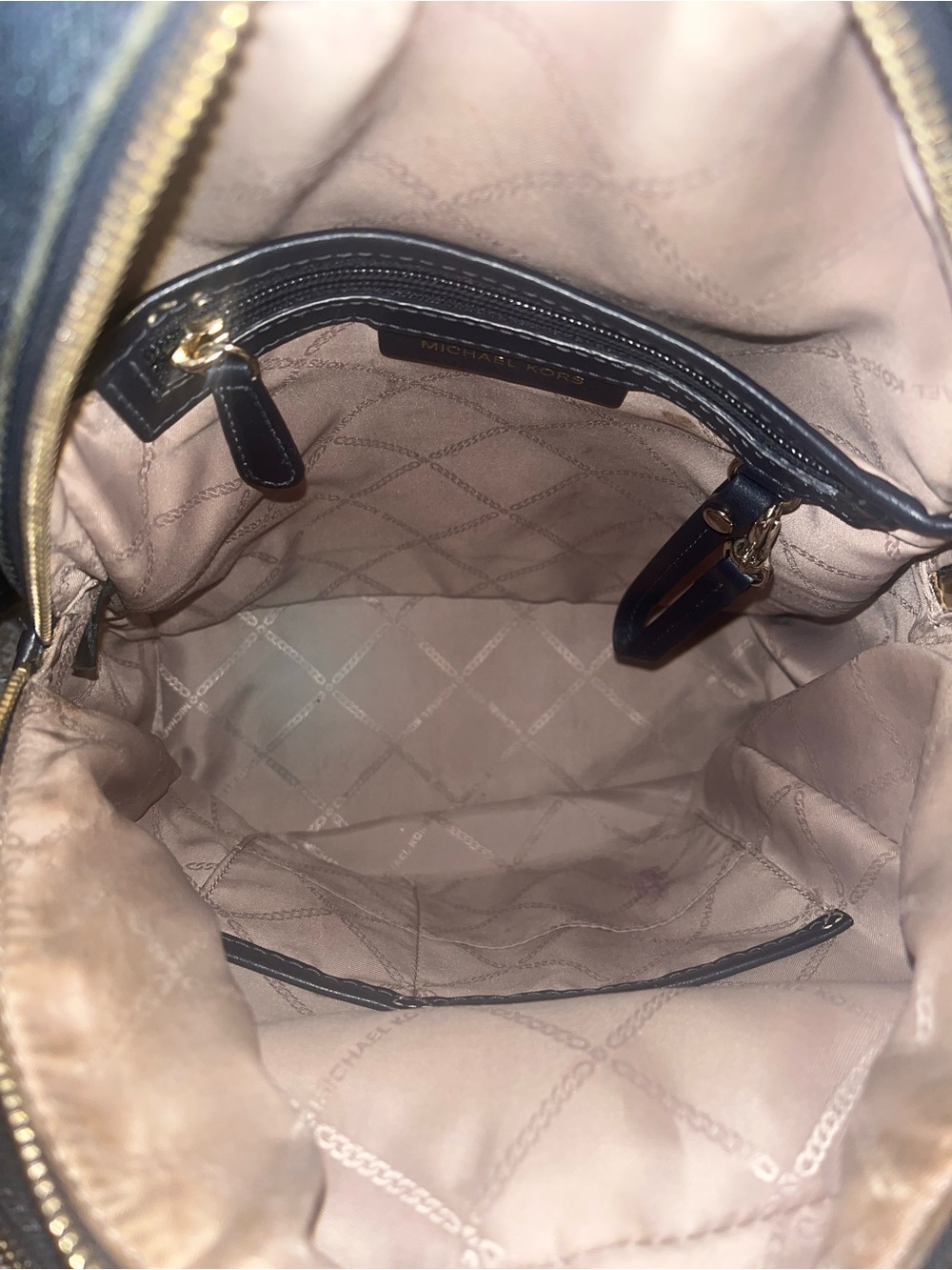Michael Kors Rhea Denim Backpack - Picture 6 of 11